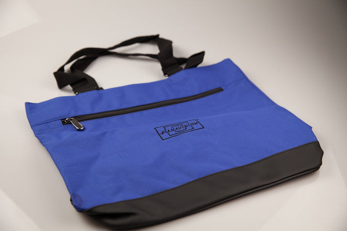 Canvas Boat Bags with Navy Blue Trim - Heavy Duty | GreenBoatStuff.com