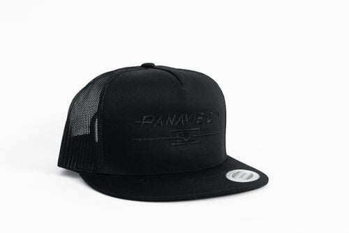 Panavision Trucker Cap - Black on Black