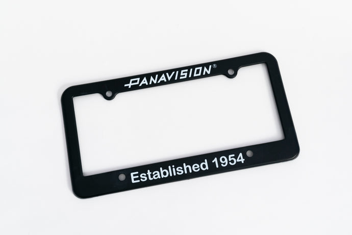 Panavision License Plate Cover