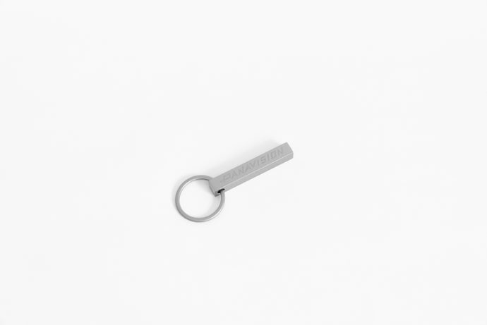 Panavision 3D Bar Key Tag - Silver